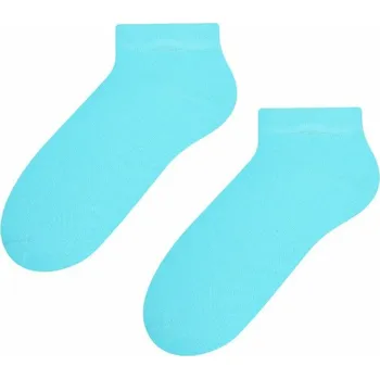 Dámské ponožky Tyrkysové kotníkové dámské ponožky Art. 052 WX040, TURQOUSIE Velikost: 35/37