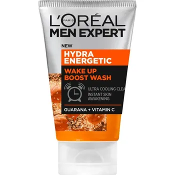 Přípravek na čištění pleti a oči L’Oréal Paris Men Expert Hydra Energetic čisticí gel na obličej pro muže 100 ml