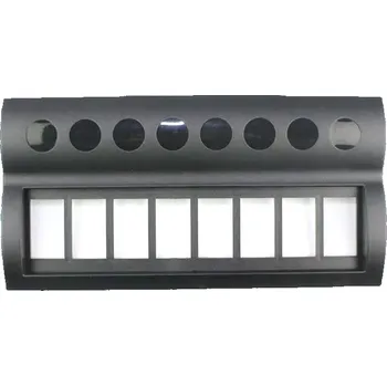 Rámeček pro 8 kolébkových vypínačů, PN-AP8-BT