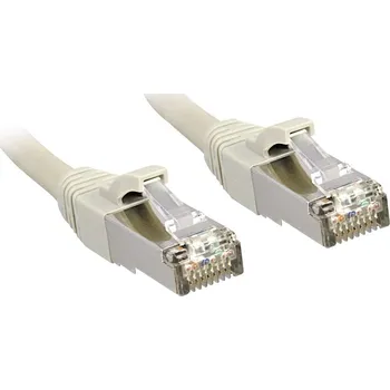 Počítač LINDY 45593 RJ45 síťové kabely, propojovací kabely CAT 6 S/FTP 60.00 m šedá s ochranou 1 ks