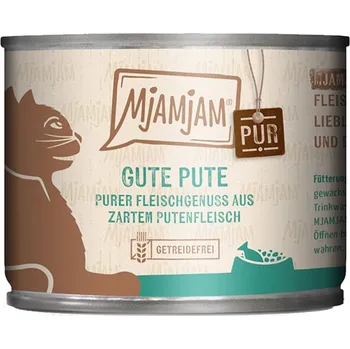 Krmivo pro kočku MjAMjAM ryzí požitek z masa skvělé krůty 24x200g