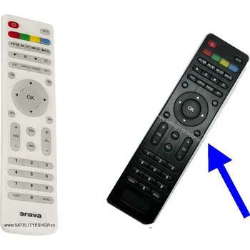Dálkový ovladač Orava LT-630 LED M92W dálkový ovladač náhradní