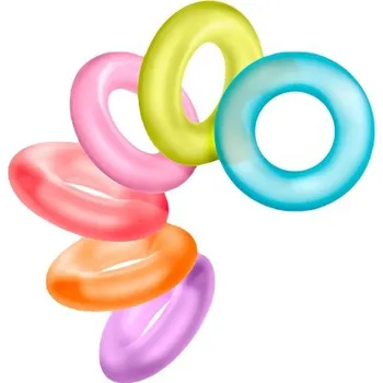 Sada kroužků na penis Blush PLAY WITH ME KING OF THE RING 6 ks barevná - s kupónem KUP15 cena 183 Kč + extra diskrétní expedice