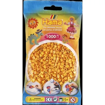zažehlovací korálek Hama Zažehlovací korálky medově hnědé - 1000 ks - MIDI