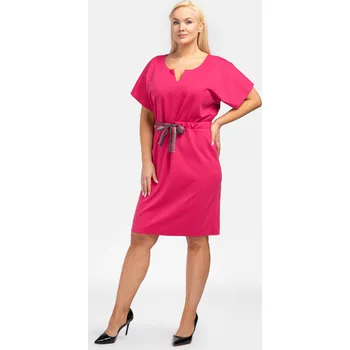 Dámské šaty Dámské šaty Karko SA626 Karko tmavě červená 2025286