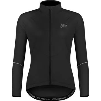 Cyklistická bunda bunda FORCE ARROW LADY, černá L