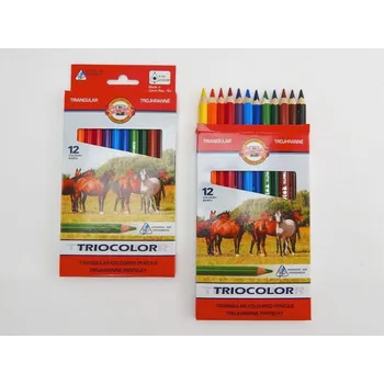 Pastelka Pastelky Kohinoor, trojhranné, 3142-12, 12 kusů, OK9