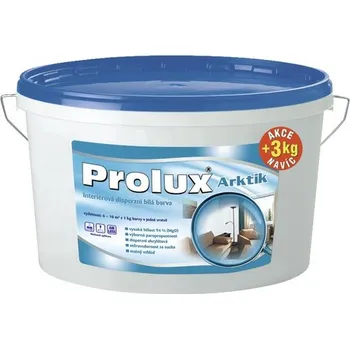 barva na zeď Barva na zeď Prolux Arktik bílá 15 kg +3 kg zdarma