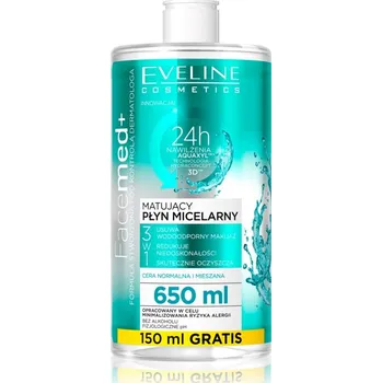 Eveline Cosmetics FaceMed+ matující micelární voda 650 ml