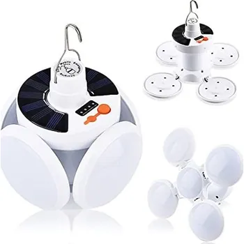 Zahradní dekorace Závěsné rozkládací solární osvětlení