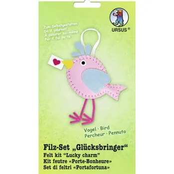 kreativní sada Sada na šití z filcu Ptáček