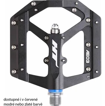 Pedál na kolo Pedály - HT EVO AE03 Černá
