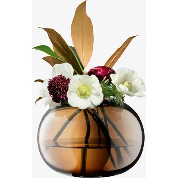 Váza Váza Epoque, v. 18 cm, lesklý jantar - LSA international