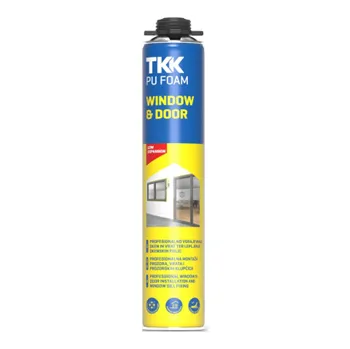 Montážní pěna TKK PU FOAM Window & Door - nízkoexpanzní pěna pistol. 750ml