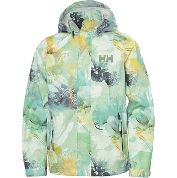 Juniorská nepromokavá bunda Helly Hansen JR Loke - jade esra velikost 140-146