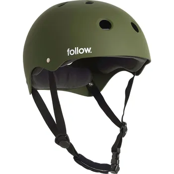 Vodácká přilba Helma na wakeboard Follow Safety First Helmet olive S (50-54 cm) 2025 - Odesíláme do 24 hodin