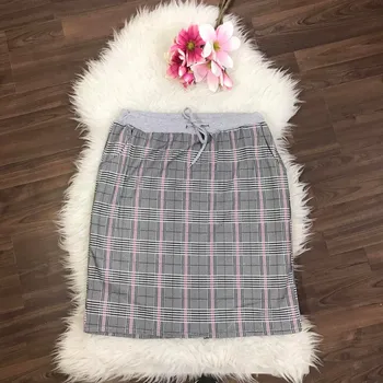 Dámská sukně Kárované sukně pro baculky