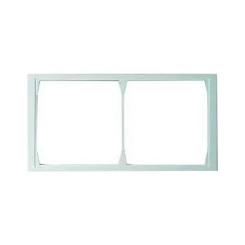 vypínač Rámeček dvojnásobný, slonová kost, PRAKTIK 4FA 127 42.915