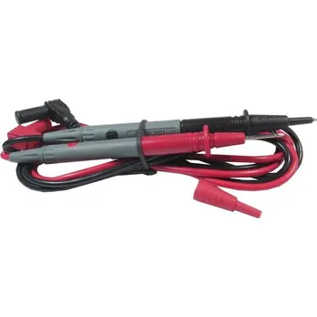 Měřící kabely 600V CAT III Peakmeter, délka 115cm, průřez 0,8mm2