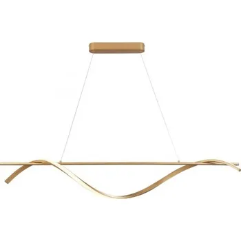 Redo Závěsné LED svítidlo Savage, ø 120cm Barva: Bronzová