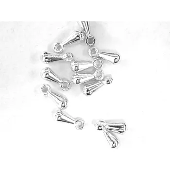 Přívěsek Kovový přívěsek, SLZA, 1ks, 7x3mm