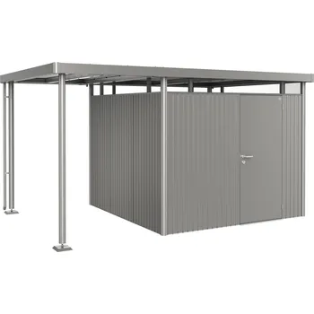 Zahradní domek Biohort Postranní střecha vel. S pro HighLine H4, šedý křemen metalíza