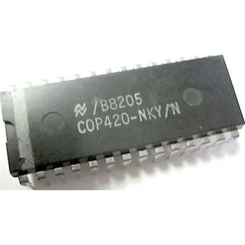 Základní deska COP420-LBE/N - 4-bit MCU, DIL28