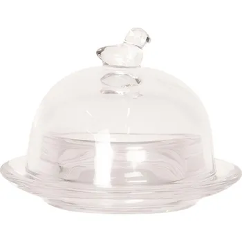 Máslenka Clayre & Eef Chicken 6GL2502 průhledná