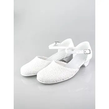 Dívčí tenisky Dívčí boty na 1. sv. přijímání 189 bílé, Dětské boty 28