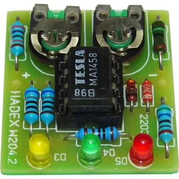 Elektrická zásuvka Kontrola zdrojové části auta-indikátor dobíjení STAVEBNICE