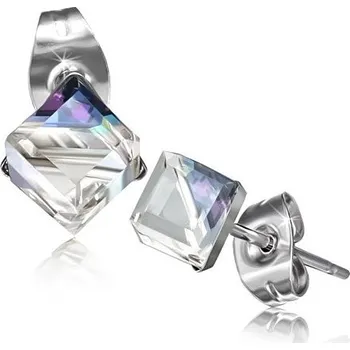 Náušnice Ocelové náušnice – Kostičky - XRY355BA