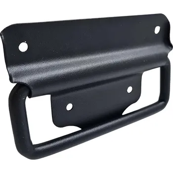 Nábytkové kování Rukojeť sklopná kovová černá