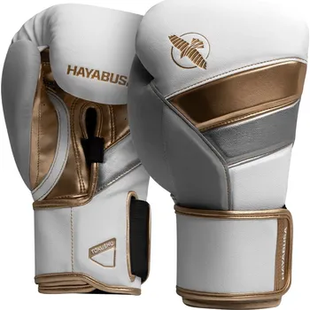 Sport Boxerské rukavice Hayabusa T3 - bílá / zlatá