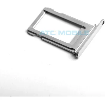 Držák SIM (SIM Tray) iPhone Xs stříbrný, originální a zpět 4 Kč s ATC Clubem