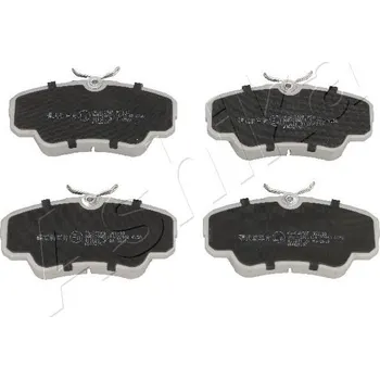 Brzdová destička Sada brzdových destiček, kotoučová brzda ASHIKA 50-00-0409