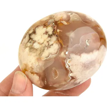 Přírodní kámen Růžový achát z Madagaskaru 156g