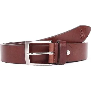 Opasek Hnědý pánský kožený opasek DAKAR 35767 délka 130/115 cm