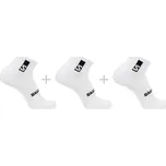 Kotníkové bavlněné ponožky Salomon EVERYDAY ANKLE 3-PACK bílé LC2086500 - M | UK 11 | US 12