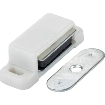 Nábytkové kování Walteco Nábytkový magnet, bílý, nosnost 3-4 kg, 2ks