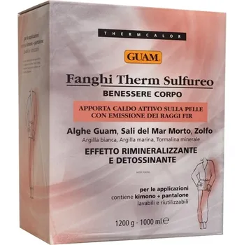 Deadia Cosmetics Guam bahenní zábal na těžkou celulitidu Celulitida a strie Deadia Cosmetics Guam bahenní zábal na těžkou celulitidu