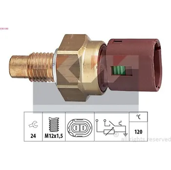 Čidlo automobilu Snímač, teplota chladiva KW 530 549