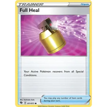 Sběratelská karetní hra Full Heal 051/073 - Champion´s Path Typ karty: Non-Holo