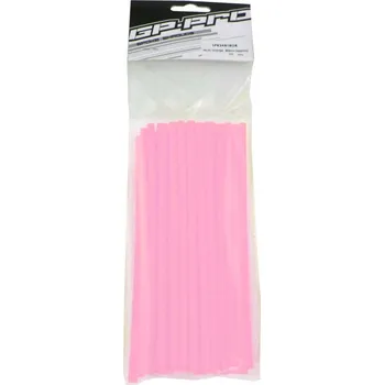RC model auta GP Pro Pink 27cm Spoke Shrouds (Pack Of 40) for Road, MTB and Enduro bicycle models SPKSHR27PK