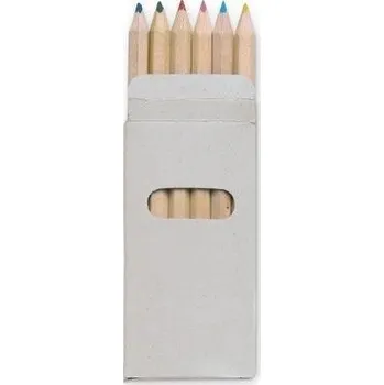 Výtvárné potřeby Sada pastelek 9cm 6ks