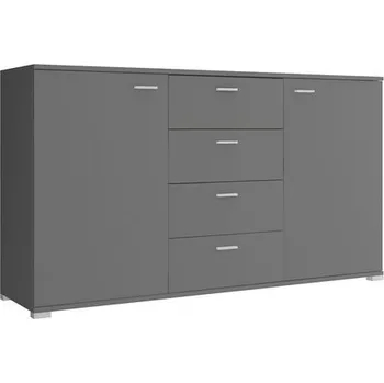 Komoda Kombinovaná komoda HUK - grafit