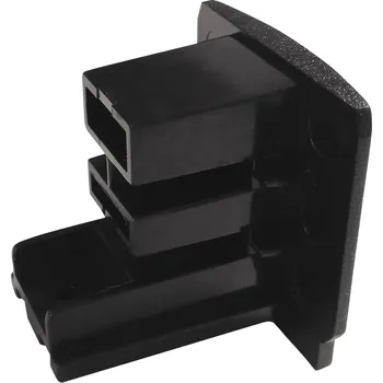 Průmyslové svítidlo GREENLUX TRACK END CAP 4W BLACK - Koncová záslepka lišt