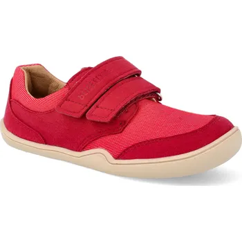 Dívčí obuv Barefoot tenisky Blifestyle - Crocodile micropel feuerrot vegan červené Velikost: 22