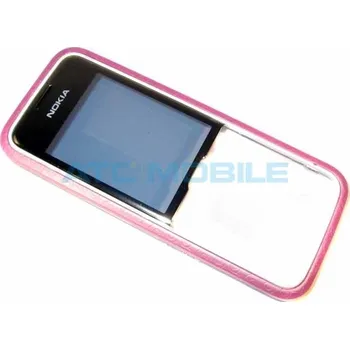 Náhradní kryt pro mobilní telefon Přední kryt Nokia 7310 Supernova růžový (Pink), originální - 0252683 a zpět 1 Kč s ATC Clubem