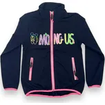 Kugo Dívčí modrá mikina 05 Barva: Modrá, Velikost: 158