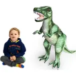 Plyšový stojící dinosaurus Tyranosaurus Rex, výška 80cm, délka 128cm, velký